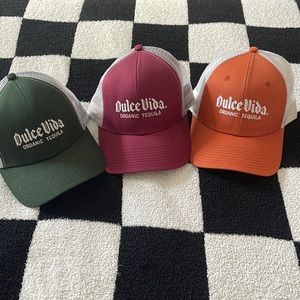 Dulce Vida organic tequila snap back hat